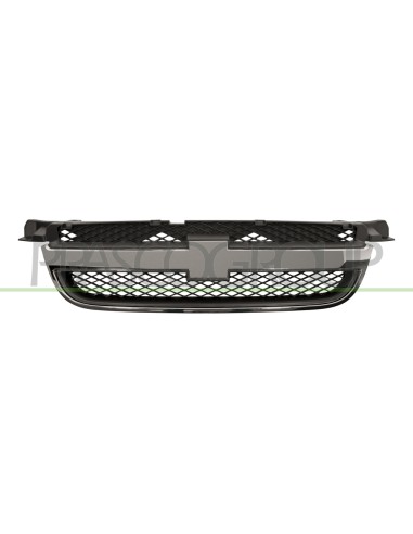 GRIGLIA RADIATORE NERA CON MODANATURA CROMATA MOD. 4 PORTE CHEVROLET-DAEWOO AVEO Mod. 01-07 - 12-10