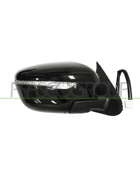 RETROVISORE DESTRO ELETTRICO NERO TERMICO CON FANALE CHIUDIBILE CONVESSO NISSAN JUKE Mod. 06-14 - 10-19