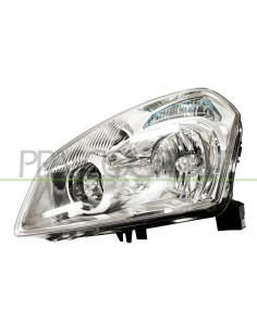 PROIETTORE SINISTRO XENON D2R+H7 ELETTRICO CROMATO CON MOTORE NISSAN QASHQAI Mod. 02-06 - 08-10