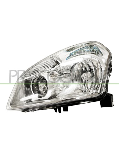 PROIETTORE SINISTRO XENON D2R+H7 ELETTRICO CROMATO CON MOTORE NISSAN QASHQAI Mod. 02-06 - 08-10
