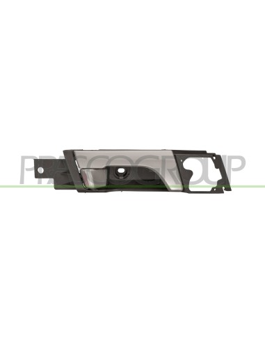 MANIGLIA POSTERIORE DESTRA INTERNA CON LEVA ARGENTO SCURO CON MOSTRINA NERA CHEVROLET-DAEWOO CAPTIVA Mod. 06-06 - 12-10