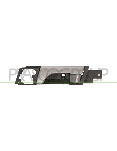 MANIGLIA POSTERIORE SINISTRA INTERNA CON LEVA ARGENTO SCURO CON MOSTRINA NERA CHEVROLET-DAEWOO CAPTIVA Mod. 06-06 - 12-10
