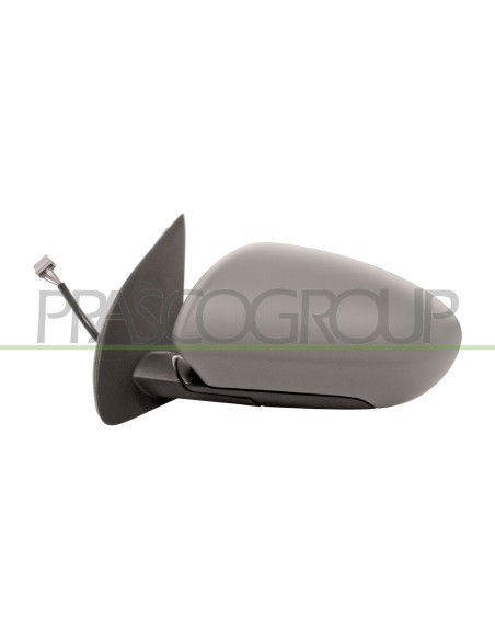 RETROVISORE SINISTRO ELETTRICO TERMICO CON PRIMER CHIUDIBILE NISSAN QASHQAI Mod. 10-10 - 12-13