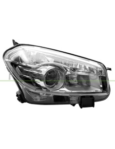 PROIETTORE DESTRO H7+H7 ELETTRICO SENZA MOTORE NISSAN QASHQAI Mod. 10-10 - 12-13