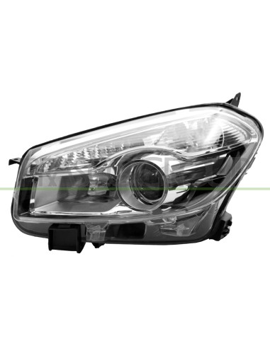 PROIETTORE SINISTRO H7+H7 ELETTRICO CON MOTORE NISSAN QASHQAI Mod. 10-10 - 12-13