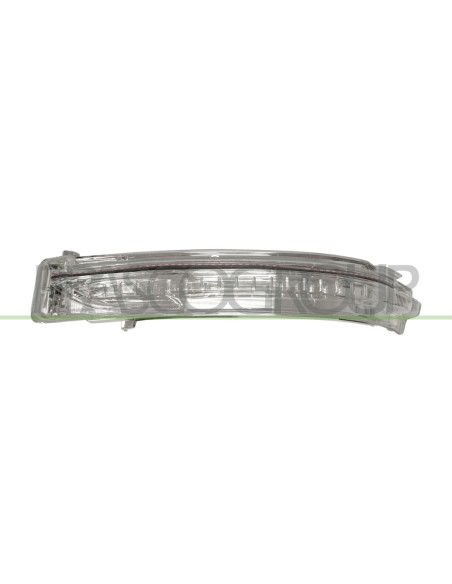 FANALE PER RETROVISORE SINISTRO BIANCO NISSAN QASHQAI Mod. 02-14 - 08-17