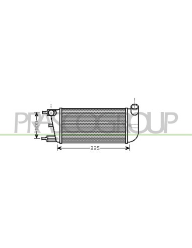 INTERCOOLER FIAT 500 Mod. 07-07 - 06-15
