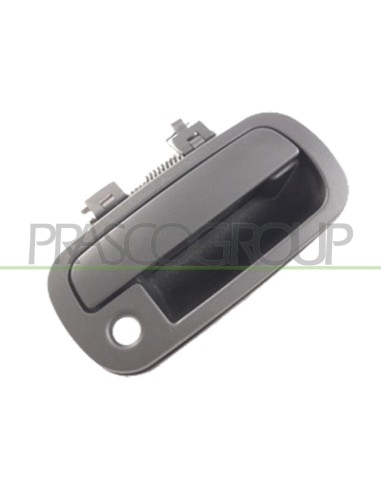 MANIGLIA ANTERIORE DESTRA ESTERNA NERA CON FORO NOTTOLINO NISSAN NAVARA KING CAB Mod. 09-97 - 12-01