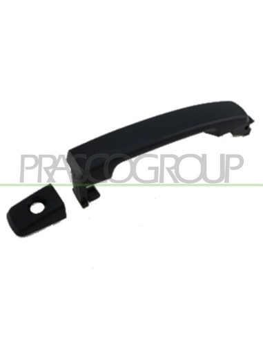 MANIGLIA ANTERIORE SINISTRA ESTERNA NERA LISCIA CON FORO NOTTOLINO NISSAN NAVARA PATHFINDER (D40) Mod. 01-05 - 01-10