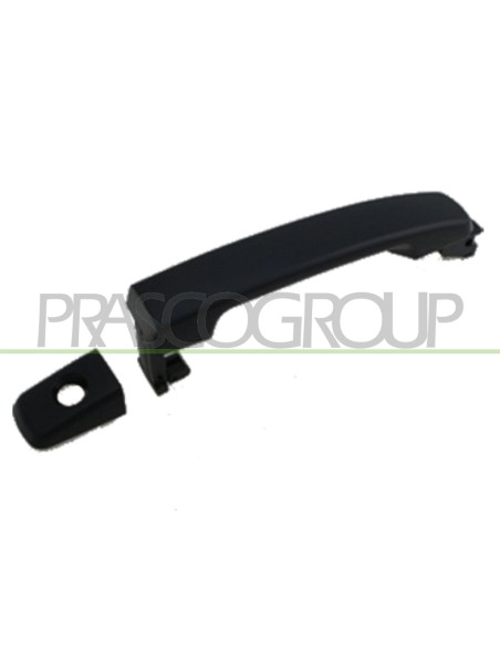 MANIGLIA ANTERIORE SINISTRA ESTERNA NERA LISCIA CON FORO NOTTOLINO NISSAN NAVARA PATHFINDER (D40) Mod. 01-05 - 01-10