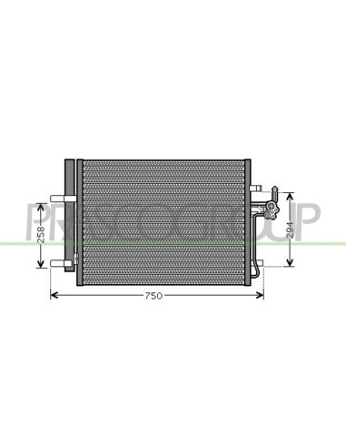 CONDENSATORE VOLVO XC70 Mod. 09-07 - 09-13