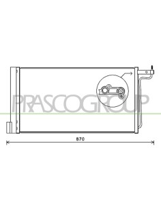 CONDENSATORE FORD FOCUS Mod. 03-11 - 12-14