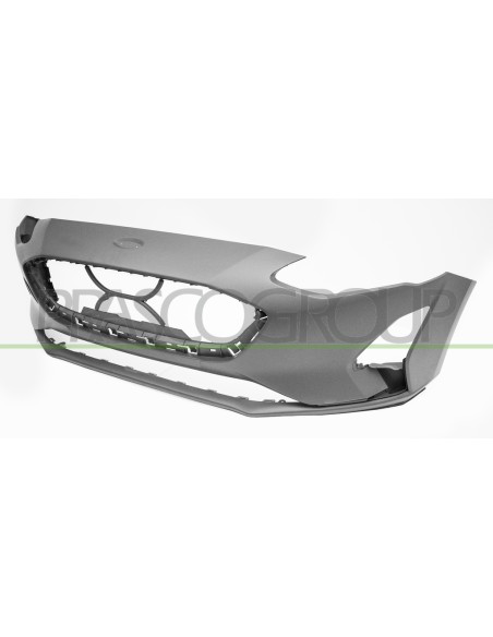 PARAURTI ANTERIORE CON PRIMER CON TRACCE PARK ASSIST E LAVAFARI FORD FOCUS Mod. 07-18 - 02-22