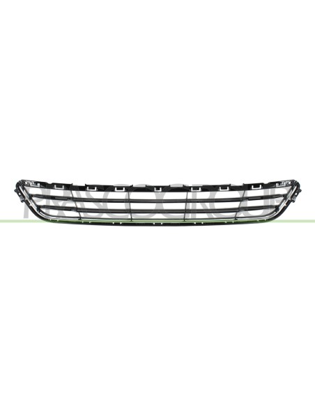 GRIGLIA PARAURTI ANTERIORE INFERIORE NERA LUCIDA CON MODANATURA CROMATA FORD MONDEO Mod. 10-14 - 02-19