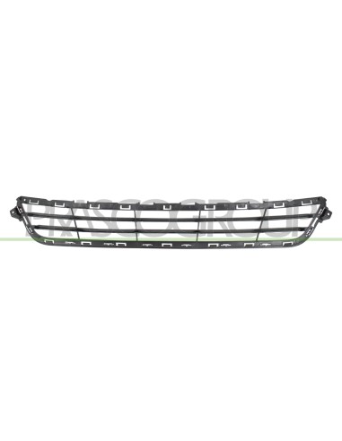 GRIGLIA PARAURTI ANTERIORE INFERIORE NERA LUCIDA CON MODANATURA CROMATA FORD MONDEO Mod. 10-14 - 02-19