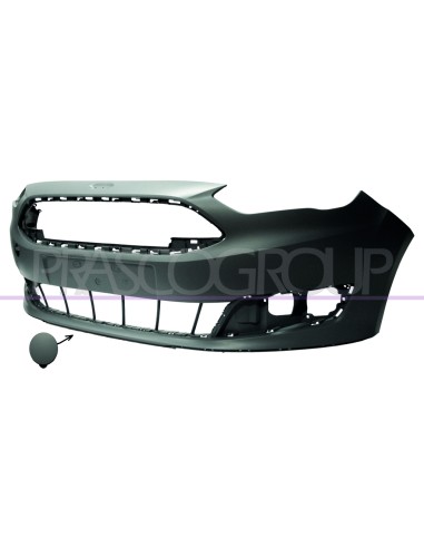 PARAURTI ANTERIORE CON PRIMER CON TAPPO COPRI GANCIO CON TRACCE PDC+PARK ASSIST E LAVAFARI FORD C MAX Mod. 06-15