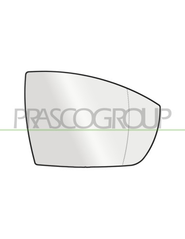 PIASTRA SPECCHIO DESTRA ASFERICA FORD ECOSPORT Mod. 10-13 - 12-17