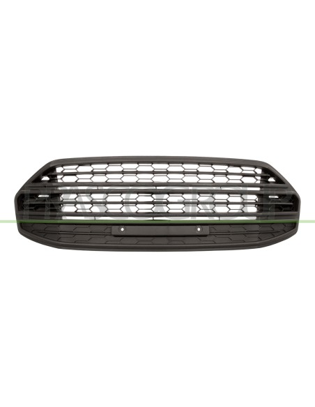 GRIGLIA PARAURTI ANTERIORE CENTRALE NERA GOFFRATA FORD ECOSPORT Mod. 10-13 - 12-17