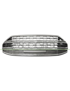 GRIGLIA PARAURTI ANTERIORE CENTRALE NERA CON MODANATURA CROMATA FORD ECOSPORT Mod. 10-13 - 12-17
