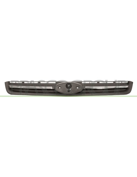 GRIGLIA RADIATORE NERA GOFFRATA CON MODANATURA CROMATA FORD KUGA Mod. 01-13 - 08-16