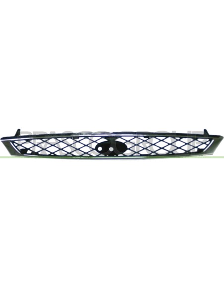GRIGLIA RADIATORE COMPLETA CON CORNICE CROMATA MOD. GHIA FORD FOCUS Mod. 11-01 - 02-05
