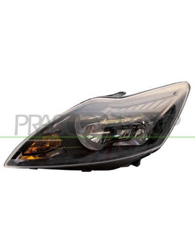 PROIETTORE SINISTRO H7+H1 ELETTRICO CON MOTORE NERO FORD FOCUS Mod. 08-07 - 02-11