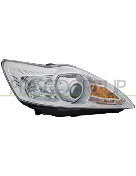 PROIETTORE DESTRO XENON D1S+H1 ELETTRICO CROMATO CON MOTORE FORD FOCUS Mod. 08-07 - 02-11