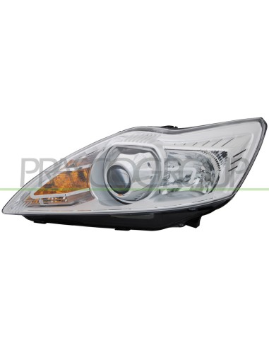 PROIETTORE SINISTRO XENON D1S+H1 ELETTRICO CROMATO CON MOTORE FORD FOCUS Mod. 08-07 - 02-11