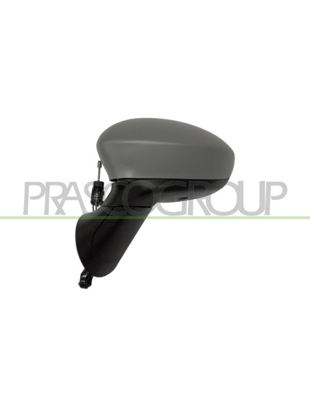 RETROVISORE SINISTRO A CAVI CON PRIMER CONVESSO FIAT 500 S Mod. 08-12 - 06-15