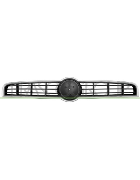 GRIGLIA RADIATORE NERA CON CORNICE ARGENTO MOD. ACTIVE POP BUSINESS FIAT BRAVO Mod. 01-07 - 06-14