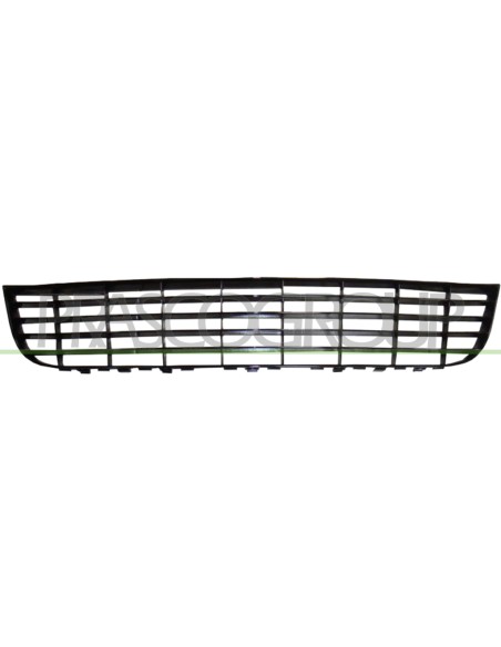 GRIGLIA PARAURTI ANTERIORE CENTRALE NERA LUCIDA FIAT BRAVO Mod. 01-07 - 06-14