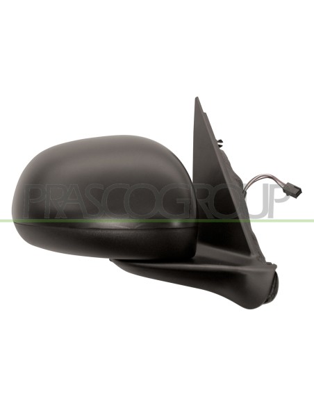 RETROVISORE DESTRO ELETTRICO NERO TERMICO CON SONDA CONVESSO FIAT 500 L TREKKING Mod. 09-12 - 05-17