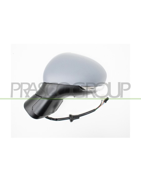RETROVISORE SINISTRO ELETTRICO TERMICO CON PRIMER CON FANALE CONVESSO FIAT 500 X CITY LOOK Mod. 01-15 - 10-18