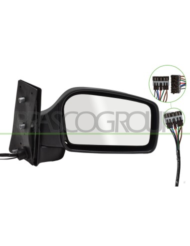 RETROVISORE DESTRO ELETTRICO NERO TERMICO CON SONDA CONVESSO PEUGEOT 806 Mod. 04-94 - 06-02