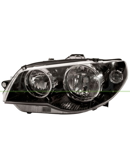PROIETTORE SINISTRO H7+H7 ELETTRICO CON MOTORE NERO FIAT PALIO ALBEA STRADA PICK UP Mod. 01-05 - 04-12