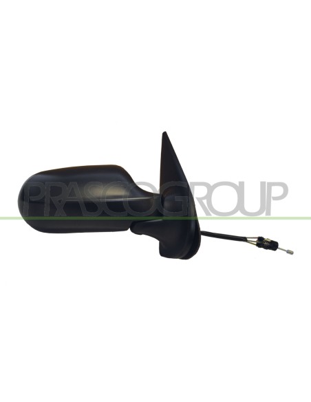 RETROVISORE DESTRO A CAVI NERO CONVESSO FIAT PALIO ALBEA STRADA PICK UP Mod. 01-05 - 04-12