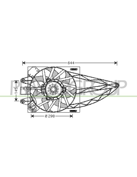 VENTOLA FIAT - PANDA - Mod. 09/03 - 12/11