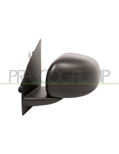 RETROVISORE SINISTRO ELETTRICO-NERO-CONVESSO-CON S