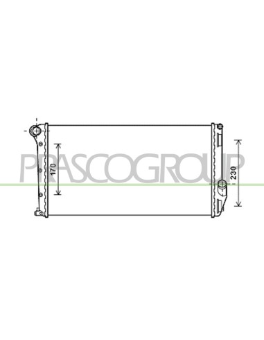 RADIATORE FIAT - IDEA - Mod. 11-03 - 11-05
