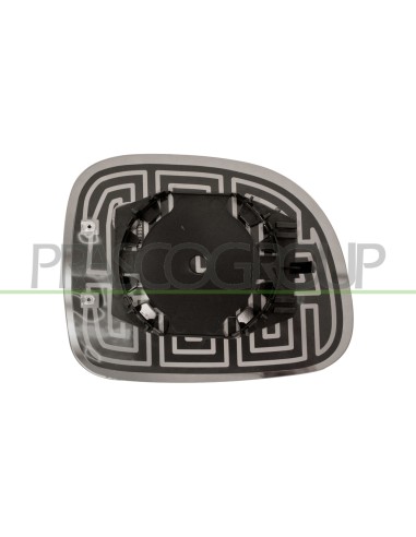 PIASTRA SPECCHIO SINISTRA TERMICA CONVESSA FIAT PANDA Mod. 01-12