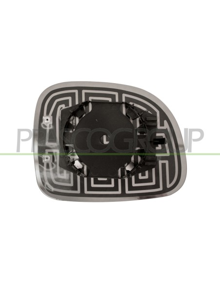 PIASTRA SPECCHIO SINISTRA TERMICA CONVESSA FIAT PANDA Mod. 01-12
