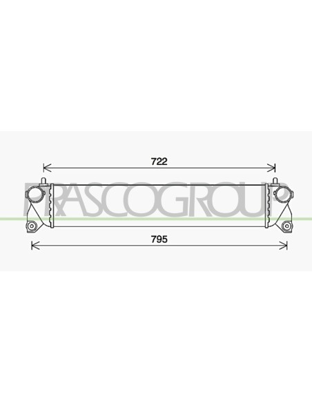 INTERCOOLER FIAT SEDICI Mod. 01-07 - 01-13