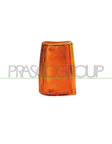 FANALE ANTERIORE SINISTRO ARANCIO CON PORTALAMPADA FIAT UNO Mod. 01-84 - 10-89