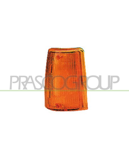 FANALE ANTERIORE SINISTRO ARANCIO CON PORTALAMPADA FIAT UNO Mod. 01-84 - 10-89