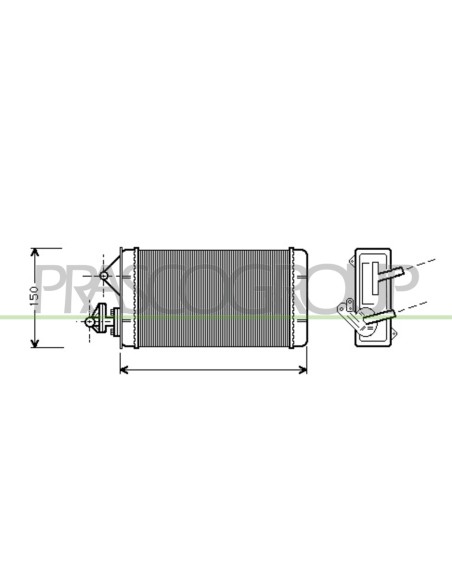 RISCALDATORE FIAT UNO Mod. 01-84 - 10-89