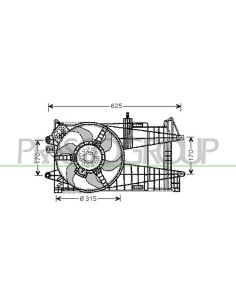 VENTOLA FIAT PUNTO Mod. 06-99 - 03-03