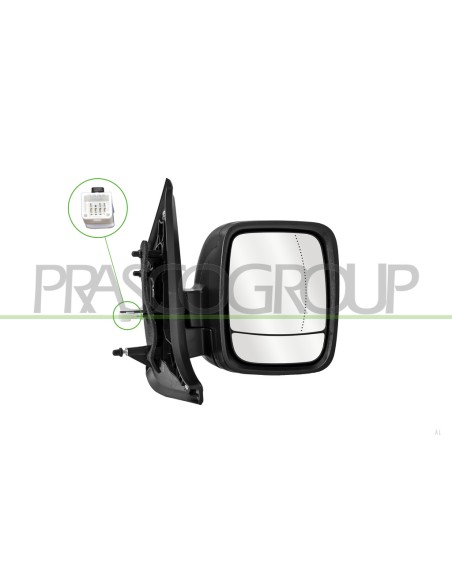 RETROVISORE DESTRO ELETTRICO NERO TERMICO CON SONDA ASFERICO RENAULT TRAFIC (X82) Mod. 06-14 - 09-19