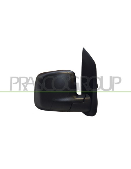 RETROVISORE DESTRO A CAVI NERO CONVESSO PEUGEOT BIPPER Mod. 06-07 - 03-16