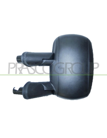 RETROVISORE SINISTRO A CAVI NERO CONVESSO FIAT DOBLO' Mod. 11-05 - 08-09