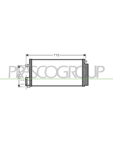 CONDENSATORE OPEL-VAUXHALL CORSA D Mod. 05-06 - 01-11